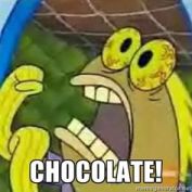 chocolate guy spongebob